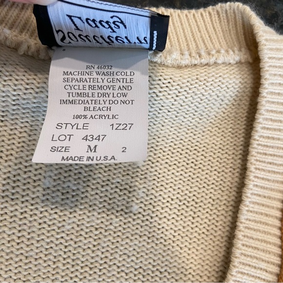 Vintage Fall Harvest Halloween Patchwork Vest Southern Lady Size Medium Novelty - Picture 9 of 10